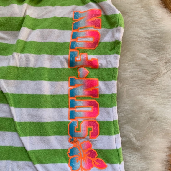 Children’s Place Girls striped halter top Sz 10/12 - Picture 2 of 5